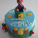 Abel cumple 3 años y lo festeja con Super Mario